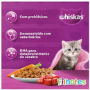 Ração Whiskas Carne e Leite para Gatos Filhotes